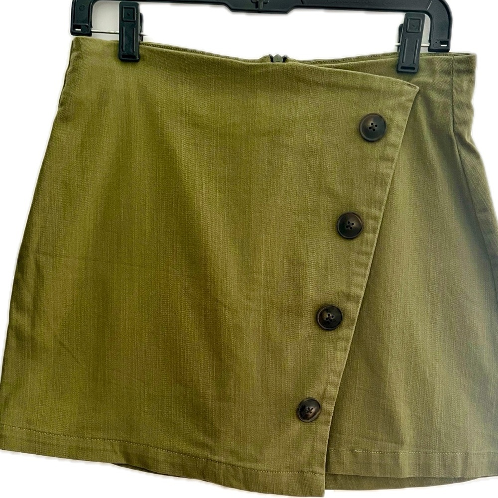 Harper Heritage Olive Green Mini Skirt